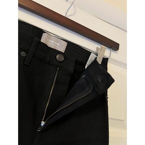 Everlane Black High Rise Skinny Jeans - Picture 3 of 11